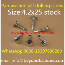 Pan Washer Screw Parafuso auto tocando